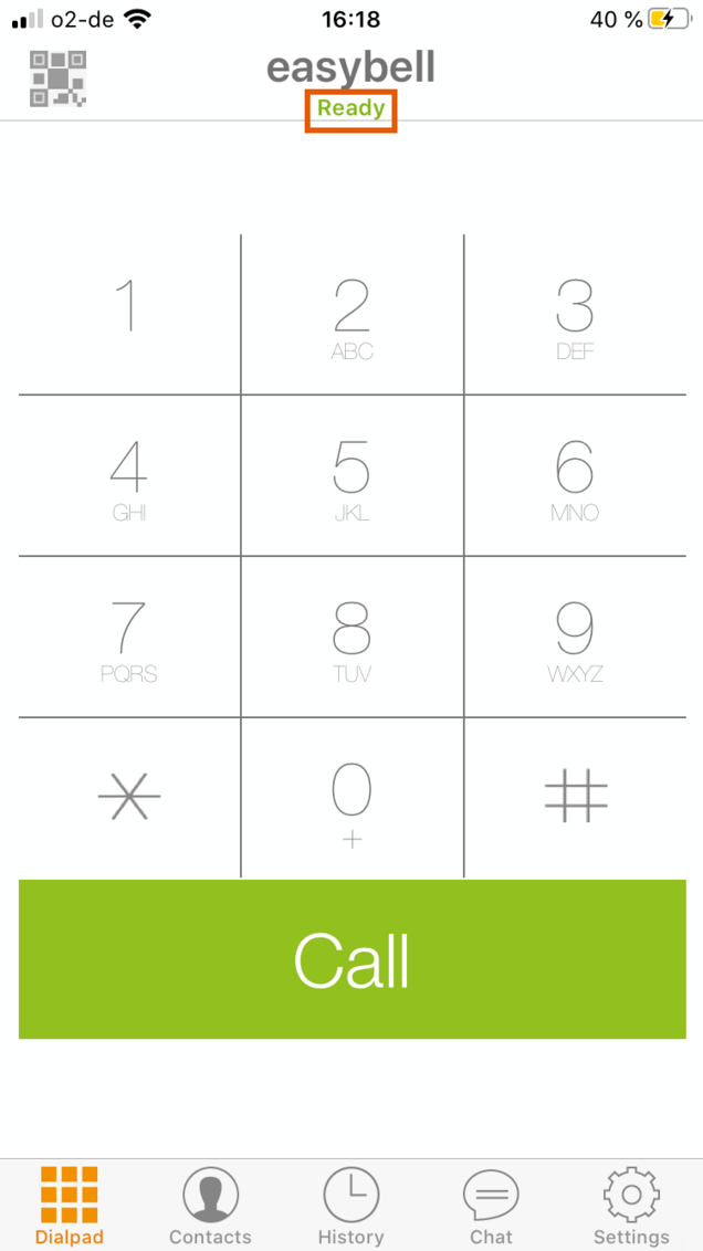 Zoiper I Phone Dialpad Ready