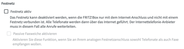 screenshot Festnetz