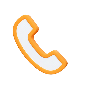 Easybell Icon: Telefon in orange